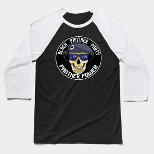 Black Panther Party Logo Baseball T-Shirt